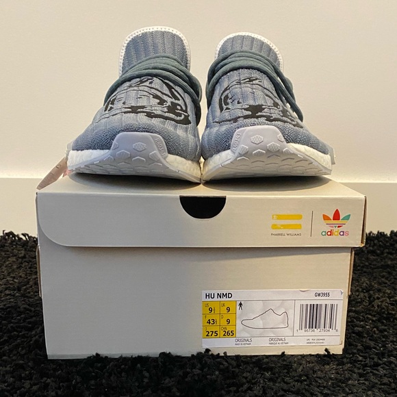 HU NMD Pharrell x Billioniare Boys Club Astronaut Blue - Size 9 1/2 - Picture 4 of 4